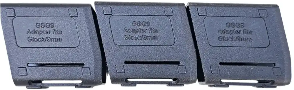 ATI GERMGSG9GLK Magazine Adapter 9mm Fits Glock Black 3 Pack