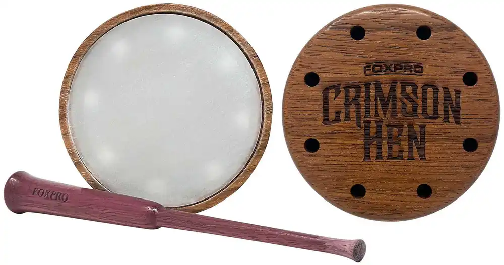 Foxpro CRIMSONALU Crimson Aluminum Friction Turkey Sounds Cherry Wood