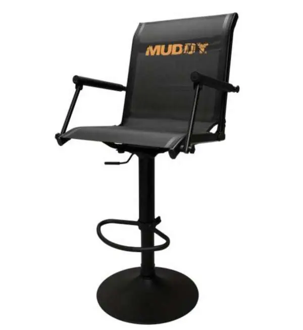 MUDDY SWIVEL-EASE EXTREME SEAT W/FLEX TEK ADJ FROM 17"-24"