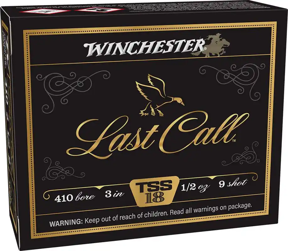 Winchester Ammo LCTSS4139 Last Call 410Gauge 3" 1/2oz Tungsten 9Shot 10 Per Box/10 Case