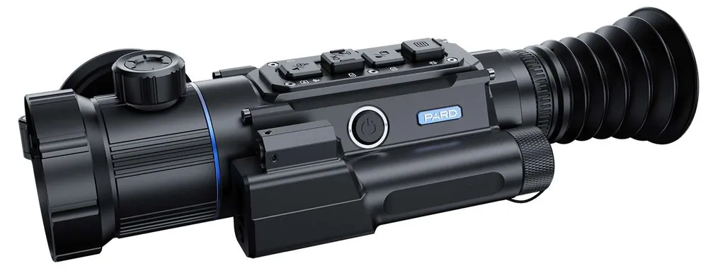 PARD OC650/LRF Ocelot 640 LRF Thermal Rifle Scope w/Laser Rangefinder, Black 2.5x 50mm, Multi Reticle, 2x/4x/6x Zoom, 640x512 50Hz Resolution