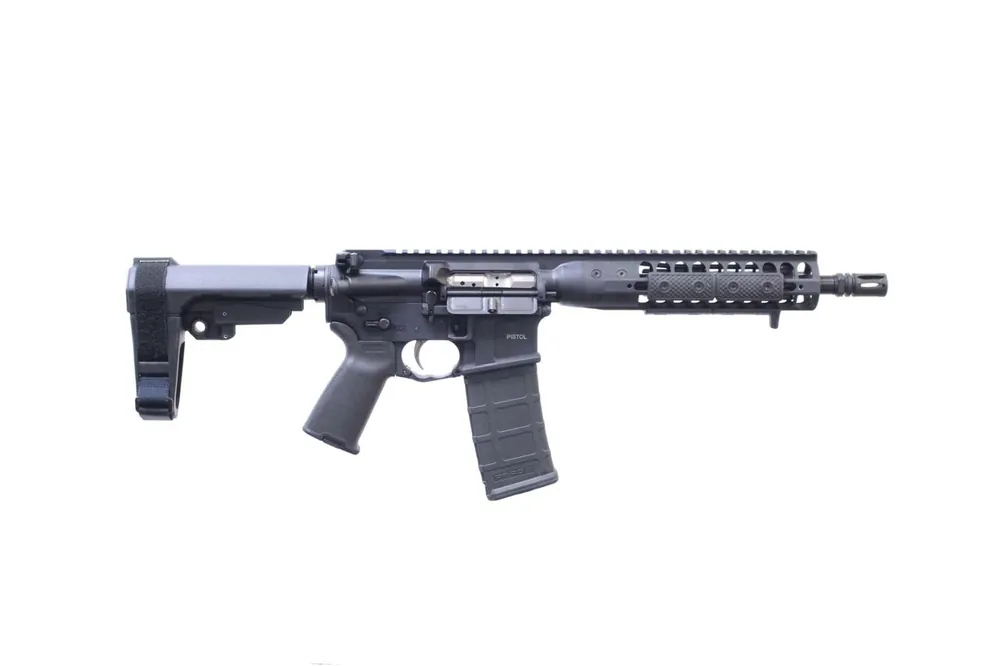 LWRC DI Direct Impingement Pistol - Black | 5.56NATO | 10.5" Barrel | SBA3 Brace