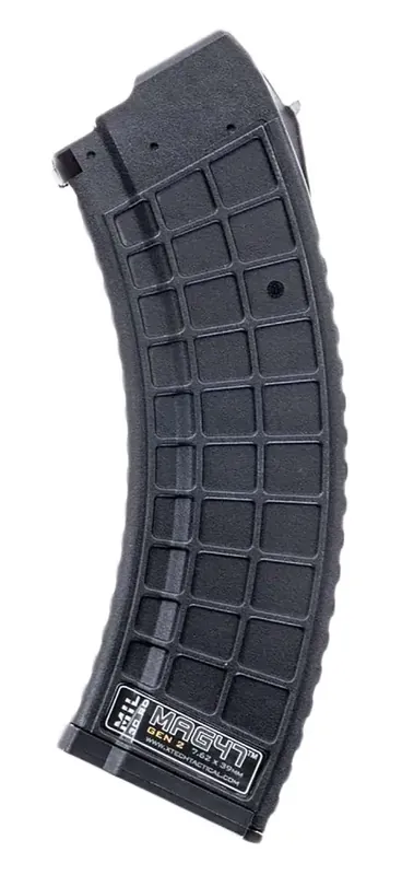 Xtech Tacitcal XTT115BLKELITE Elite 30rd 7.62X39 Fits AK-47 Black Stainless Steel