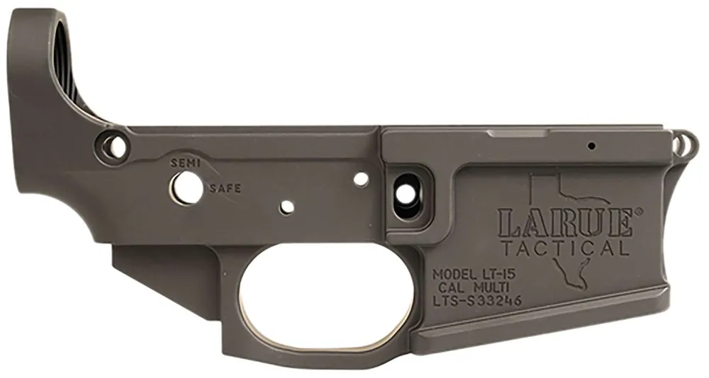 LARUE LT15X01BLK AR15 STRIPPED LOWER REC