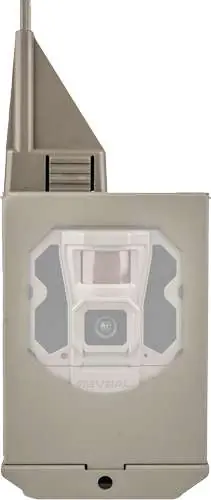 Tactacam/reveal RVSBV3 Security Box Tan Powder Coated Steel Fits X 3.0, Pro 3.0, X 2.0, X Pro, XB and X