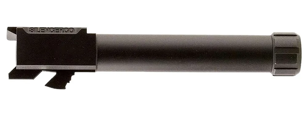 SilencerCo AC5335 9mm 1/2"x28 416R Stainless Steel Black