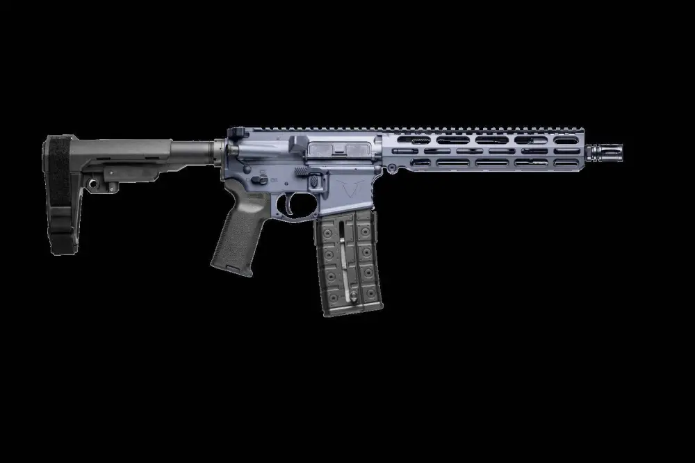 VKTR VK1P HGA 5.56 NATO 10.5IN BBL 9.85IN HG OR SNIPER GREY 1 30RD MAG SBA3 BRACE MAGPUL GRIP
