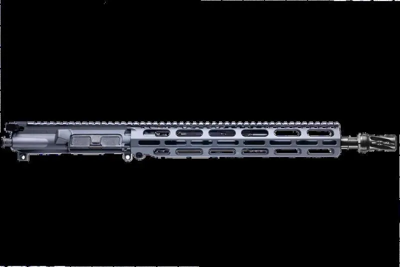 VKTR COMPLETE UPPER VKTR FORGED UPPER 13.7IN 4140 HAMMER FORGED HUX WRX PW BARREL 12.5IN SNIPER GREY