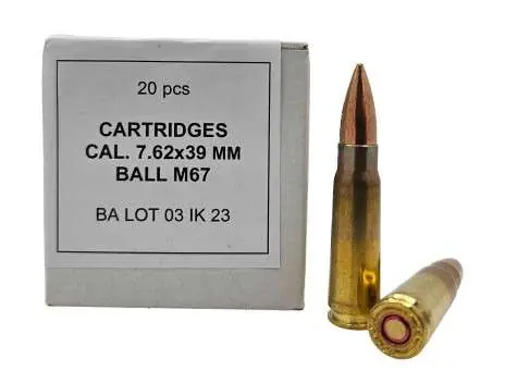 Igman 7.62x39 123 FMJ BR 20RD