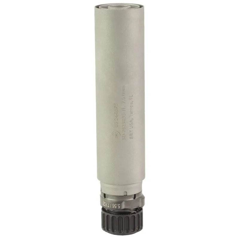 B&T Firearms SD762SRBSTI SRBS Suppressor 7.62 NATO Titanium w/ Surefire Hub Adapter