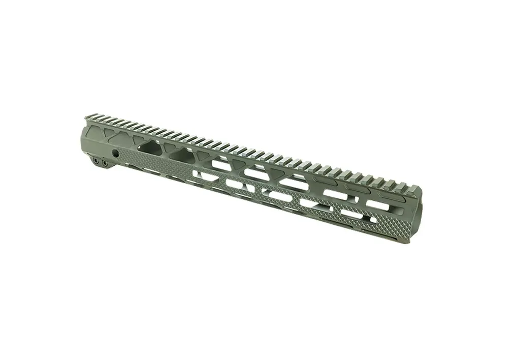 Timber Creek Outdoors G15HGBL Greyman Aluminum 15" M-LOK Handguard for AR-15