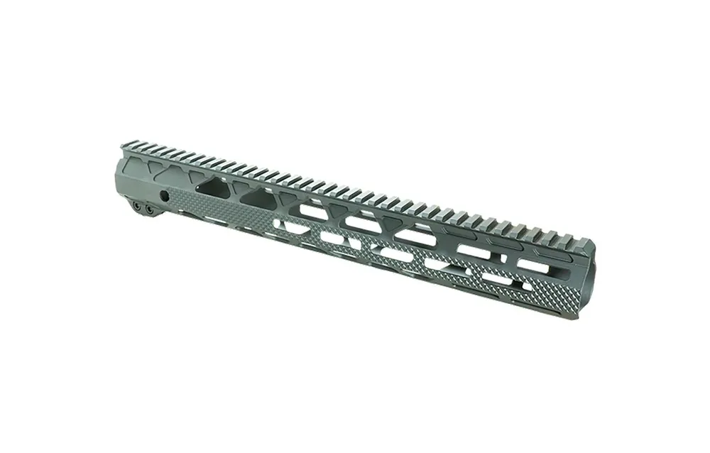 Timber Creek Outdoors G15HGD Greyman Aluminum 15" M-LOK Handguard for AR-15