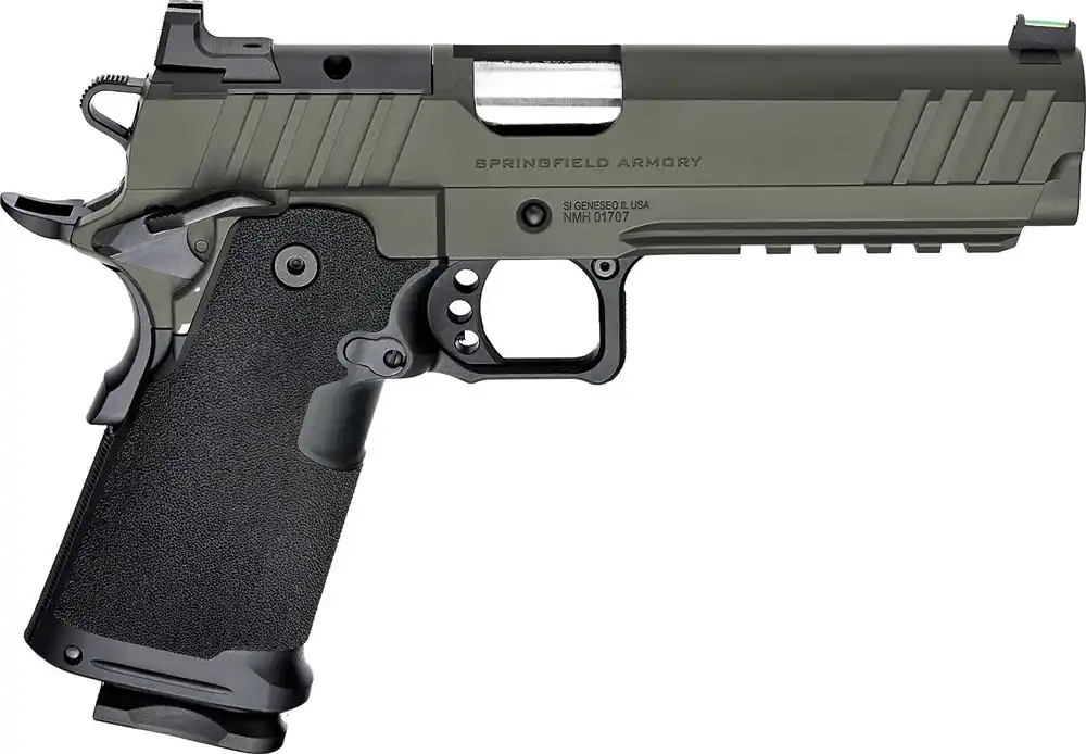 Springfield Armory PH9119AOSBT-PKG 1911 DS Prodigy 9mm 17+1 5" Tungsten Gearup package includes 5 magazines and bag