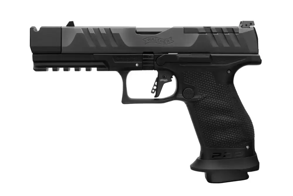 Walther PDP Pro-X PMM Compact 9mm 4.6" 10-Shot Pistol - Black