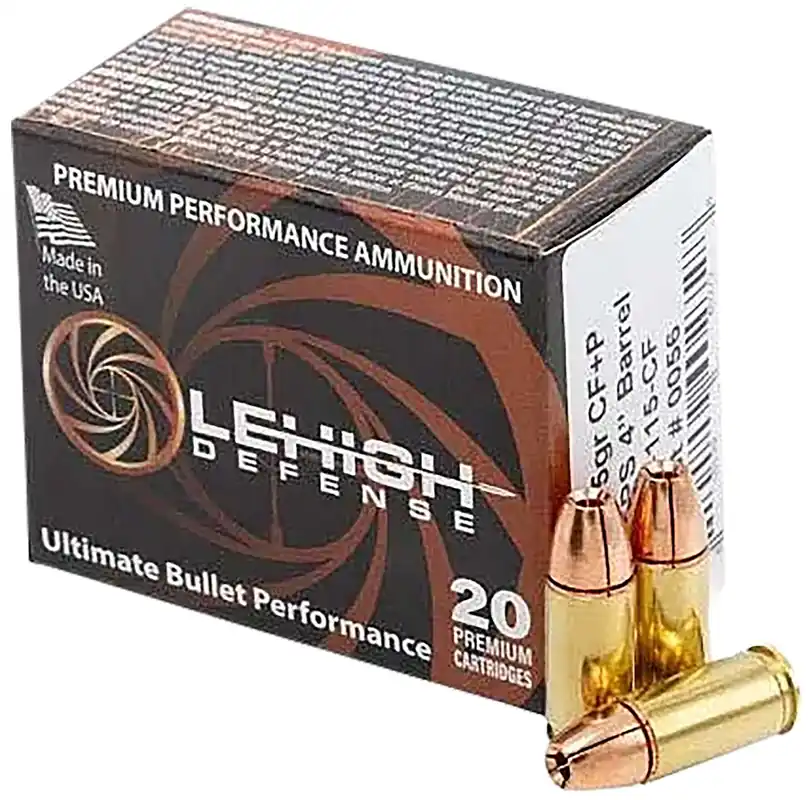 Wilson Combat LA9115CF 9mm 115gr 20 Per Box/10 Case