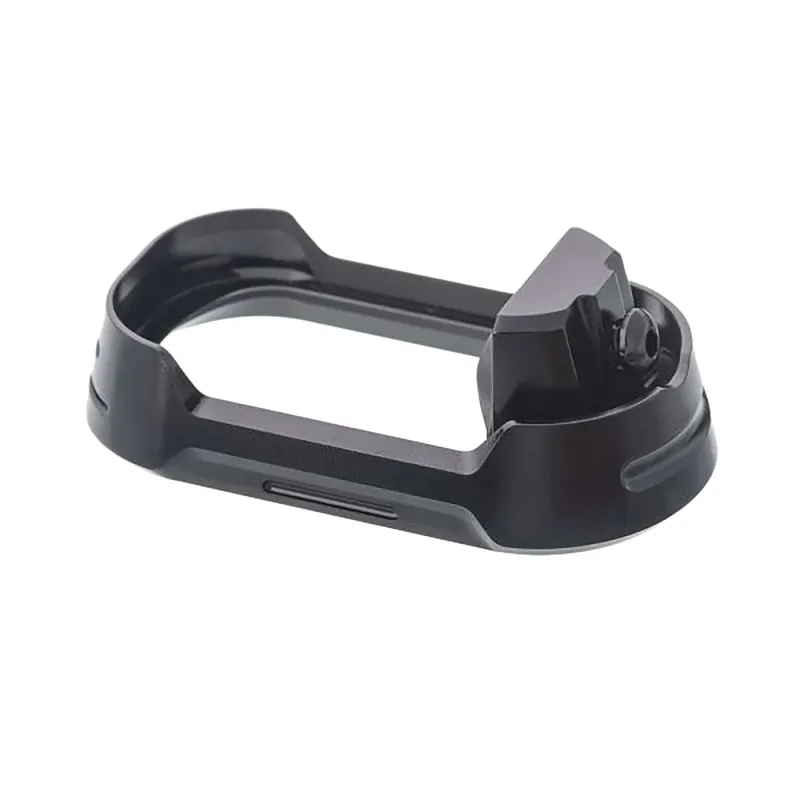 Tyrant CNC TDG19G34MWBLKBLKSRW Magwell Fits Glock 19 Gen 3-4 Black 7000 Series Aluminum
