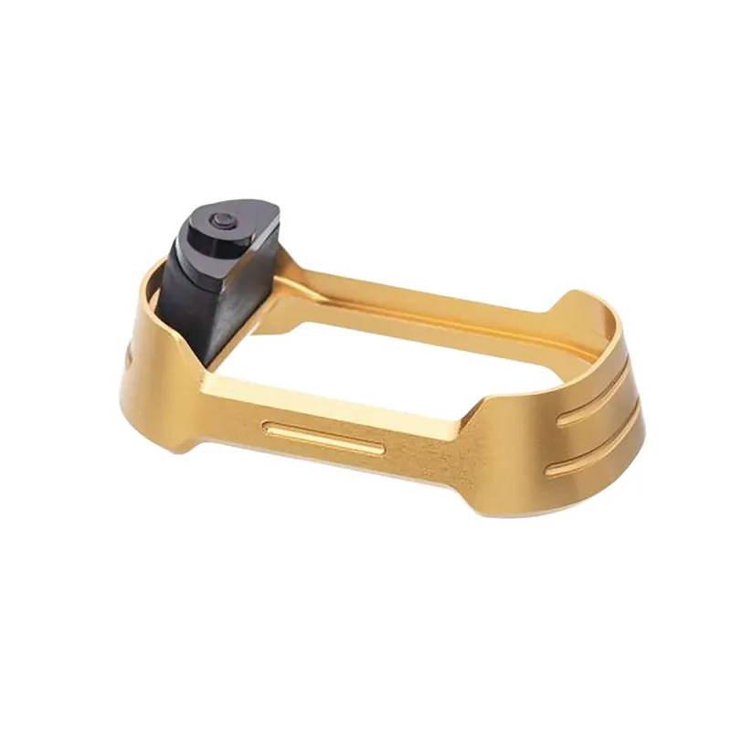 Tyrant CNC TDG48MWGOLD Magwell Fits Glock 43x/48 Gold 6061 Aluminum