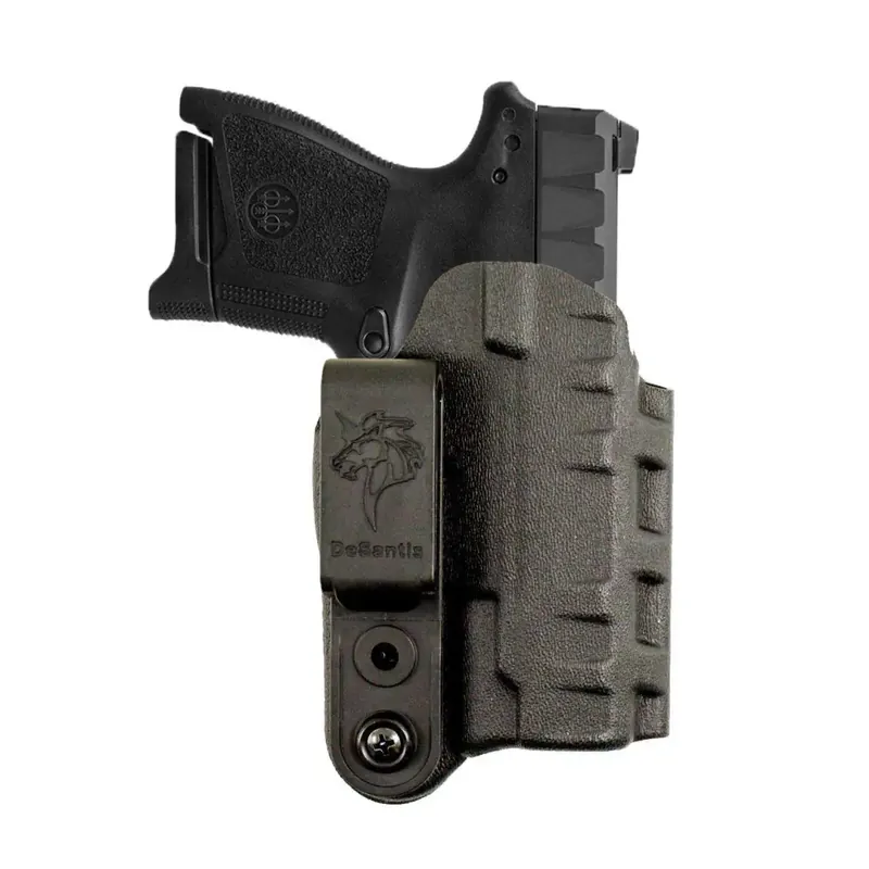#137 SLIM-TUK IWB KYDEX HOLSTER FOR S&W BODYGUARD 2.0 BLK AMBI OPTIC READ