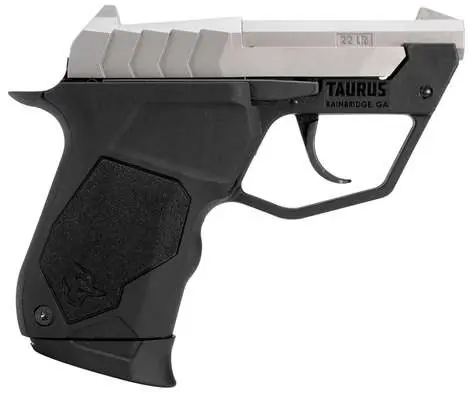 Taurus 1-22TUC139 22TUC 22LR 9+1 3" Stainless Steel Tip-Up Barrel Matte Stainless Stainless Slide Stainless Steel Polymer Grip