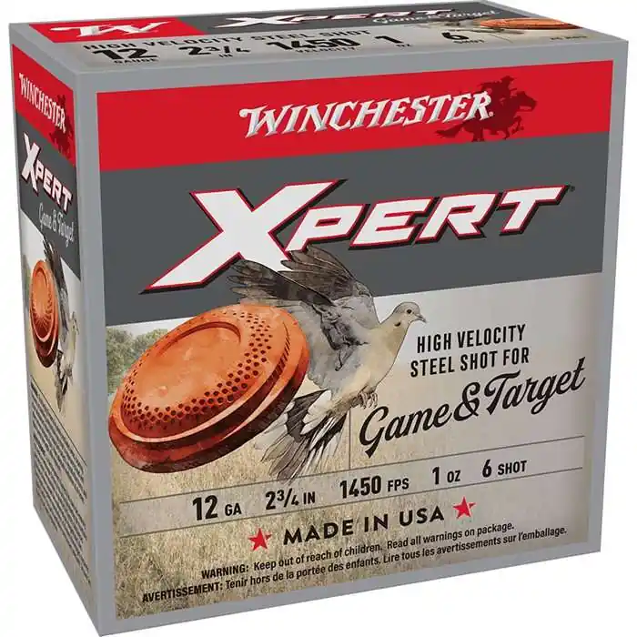 WIN WE12GTHV6 12 2 3/4 LSZ 1OZ #6 STL EXP HV 25/10