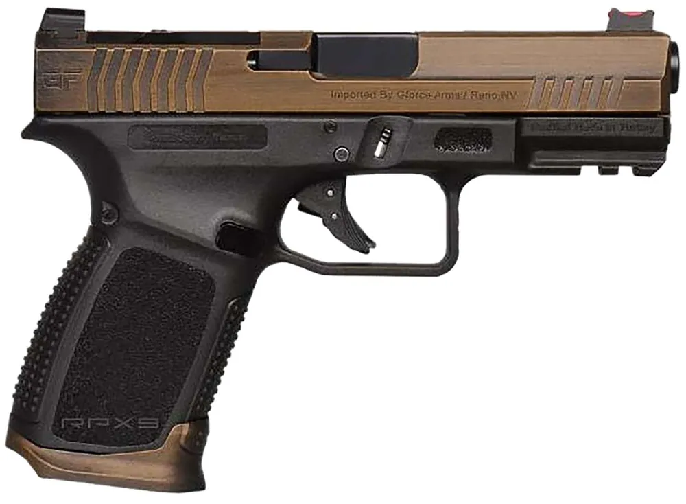 Gforce Arms GFRPX3C9BT Exodus 9mm 15rd 4.02" Steel Slide