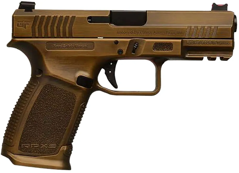 Gforce Arms GFRPX3C9BNZ Exodus 9mm 15rd 4.02" Steel Slide