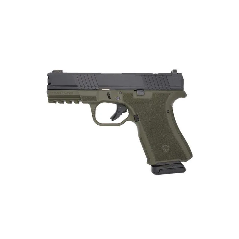 Black Rain Ordnance FL9MMODBLK Compact Frame 9mm 15+1 4" Stainless Steel Slide