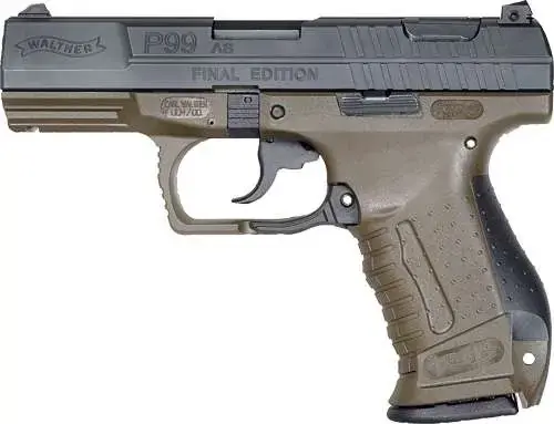WAI P99 9MM 15R 4B ODGREEN KIT