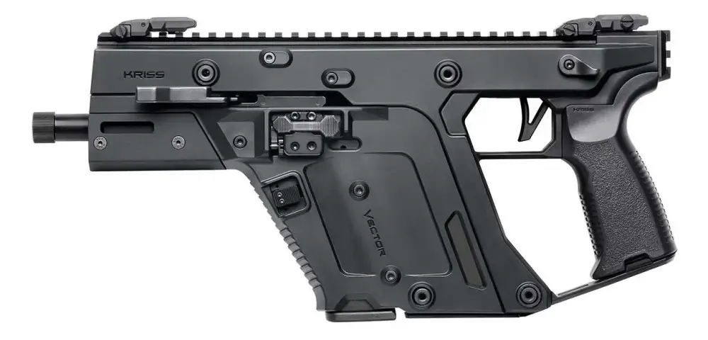 KRISS VECTOR SBR G3 HGA 45 ACP 5.5IN BBL FOLDING SIGHTS PICATINNY END RAIL BLACK 1/10RD MAG