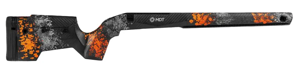 Mdt Sporting Goods Inc 114481HOG Orange/Gray Foam Filled Carbon Fiber Fits Remington 700