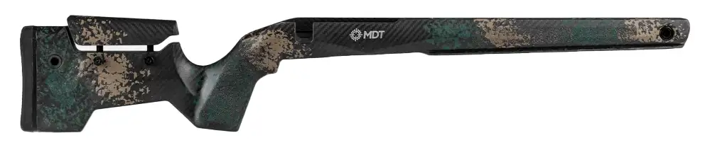 Mdt Sporting Goods Inc 114481HGF Green/FDE Foam Filled Carbon Fiber Fits Remington 700