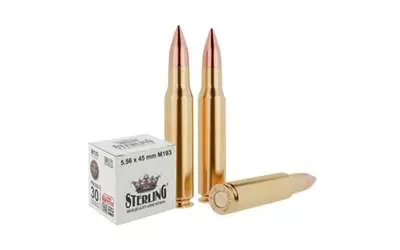 STERLING 8698779967222 556X45 M193 55GR FMJ 30/50