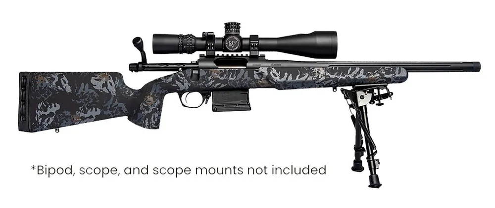Horizon Firearms RF018S221814T17 Vandal Dark 2 22 Creedmoor 18" Iota Eko X