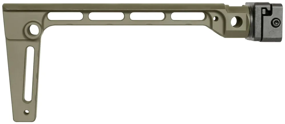 Midwest Industries MIARMSFODG Arm Brace Side Folding Stock ODG 6061 Aluminum Fixed