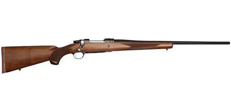 Ruger 37122 Hawkeye Standard 7mm Rem Mag 3+1 24" American Walnut Satin Blued Right Hand