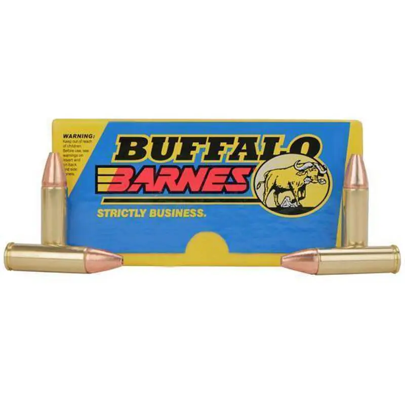 Buffalo Bore Ammunition 18D/20 Buffalo-Barnes Lead-Free 500 S&W Mag 375 gr Barnes XPB 20 Round Box