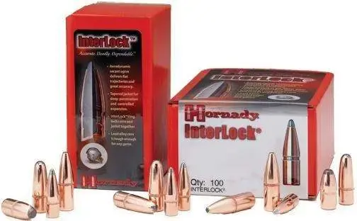 Hornady 2735 InterLock 270 Win .277 140 gr Boat Tail Spire Point 100 Per Box