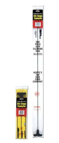 Hoppes 1PSS Bench Rest Cleaning Rod Multi-Caliber Rifle/Shotgun Stainless Steel