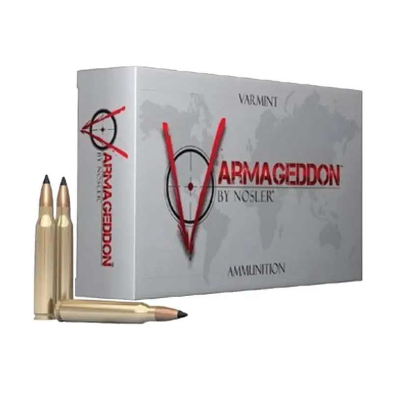 Nosler 40127 Varmageddon 300 Blackout 110 gr Flat Base Tipped (FBT) 20 Round Box