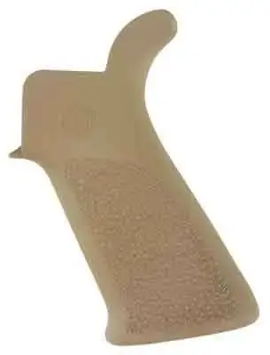 AR-15/M-16 Rubber Grip Beavertail with No Finger Grooves Flat Dark Earth