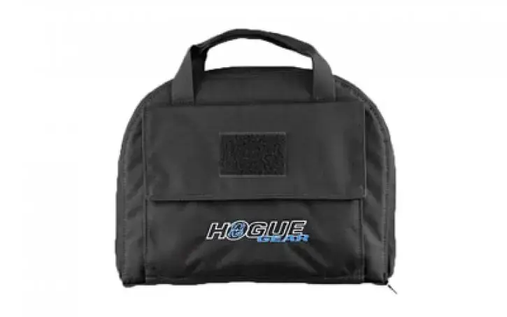 Hogue Gear Medium Pistol Bag w/ Front Pocket and Handles - Black 9" Tall 12" Long