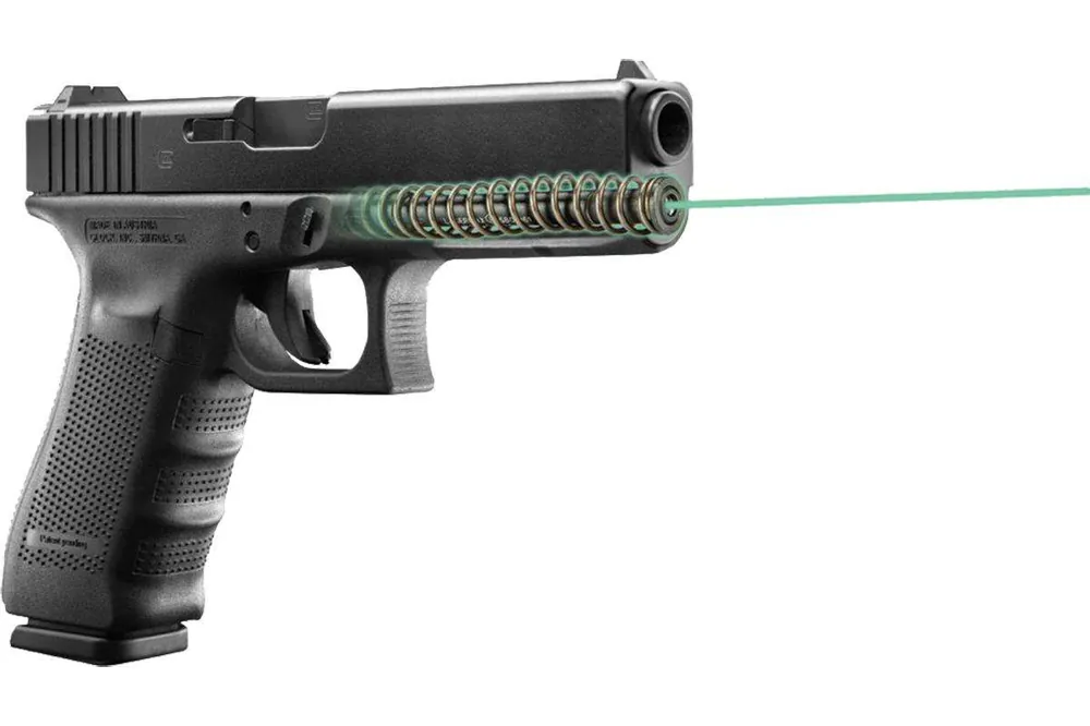 LaserMax LMSG422G Guide Rod Laser Green 5mW 532 nm Wavelength Black for Glock 22,31,35 Gen4