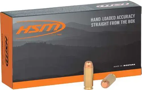 HSM 10MM8N Training 10mm Auto 200 gr Full Metal Jacket (FMJ) 50 Round Box