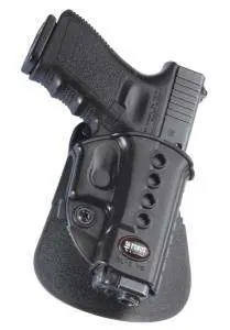 Fobus GL2E2LH Evolution Belt Paddle LH Glock 17/19/22/23/31/32/34/35 Plastic Black