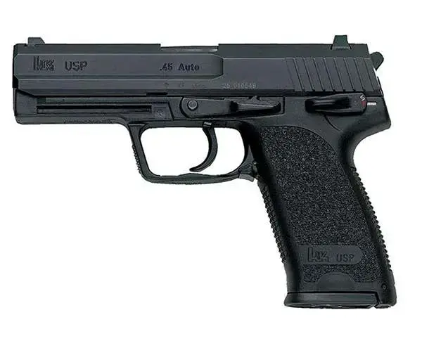 HK 81000312 USP V7 9mm Luger 4.25" 15+1 Black Black Black Polymer Grip