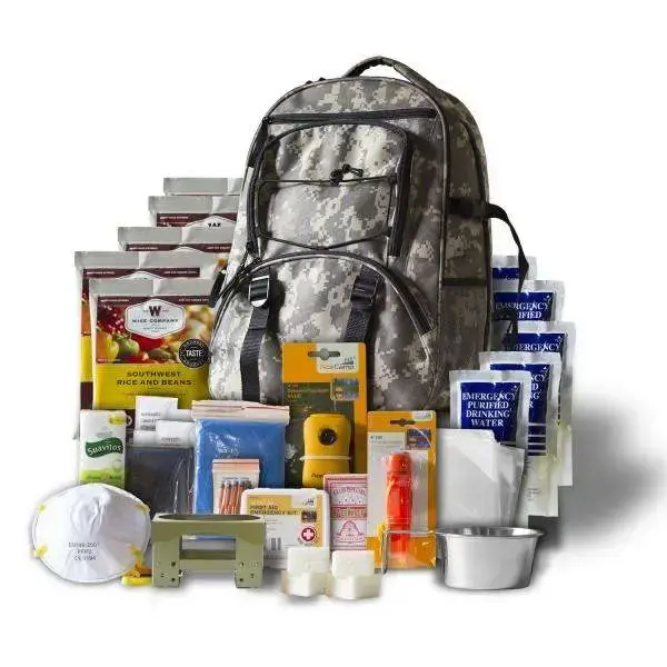 Wise Foods 01622GSG 5-Day Survivial Backpack 32 Servings Per Pack