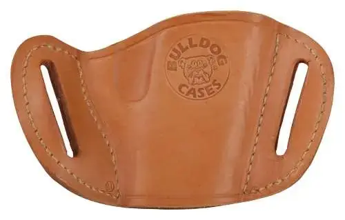 Bulldog MLTRS Molded Tan Leather Belt Small J-Frame Right Hand