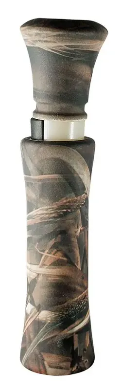 Duck Commander DC2006 Camo Max Double Reed Mallard Hen Duck Call Plastic Realtree Max-4