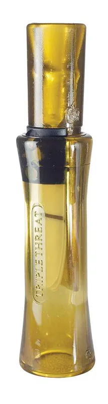 Duck Commander DC2011 Triple Threat Triple Reed Mallard Hen Call Nasally Raspy Green Polycarbonate