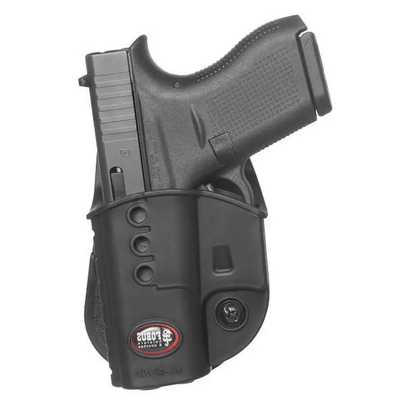Fobus GL42NDLH Evolution Belt Paddle LH Fits Glock 42/43 Polymer Black